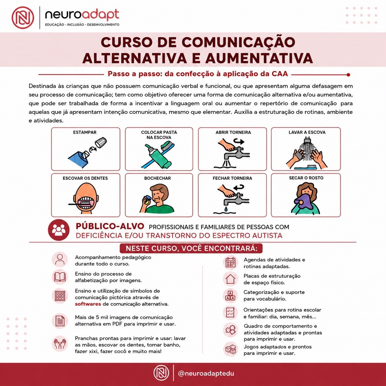 Curso Comunicação Alternativa e Aumentativa — CAA