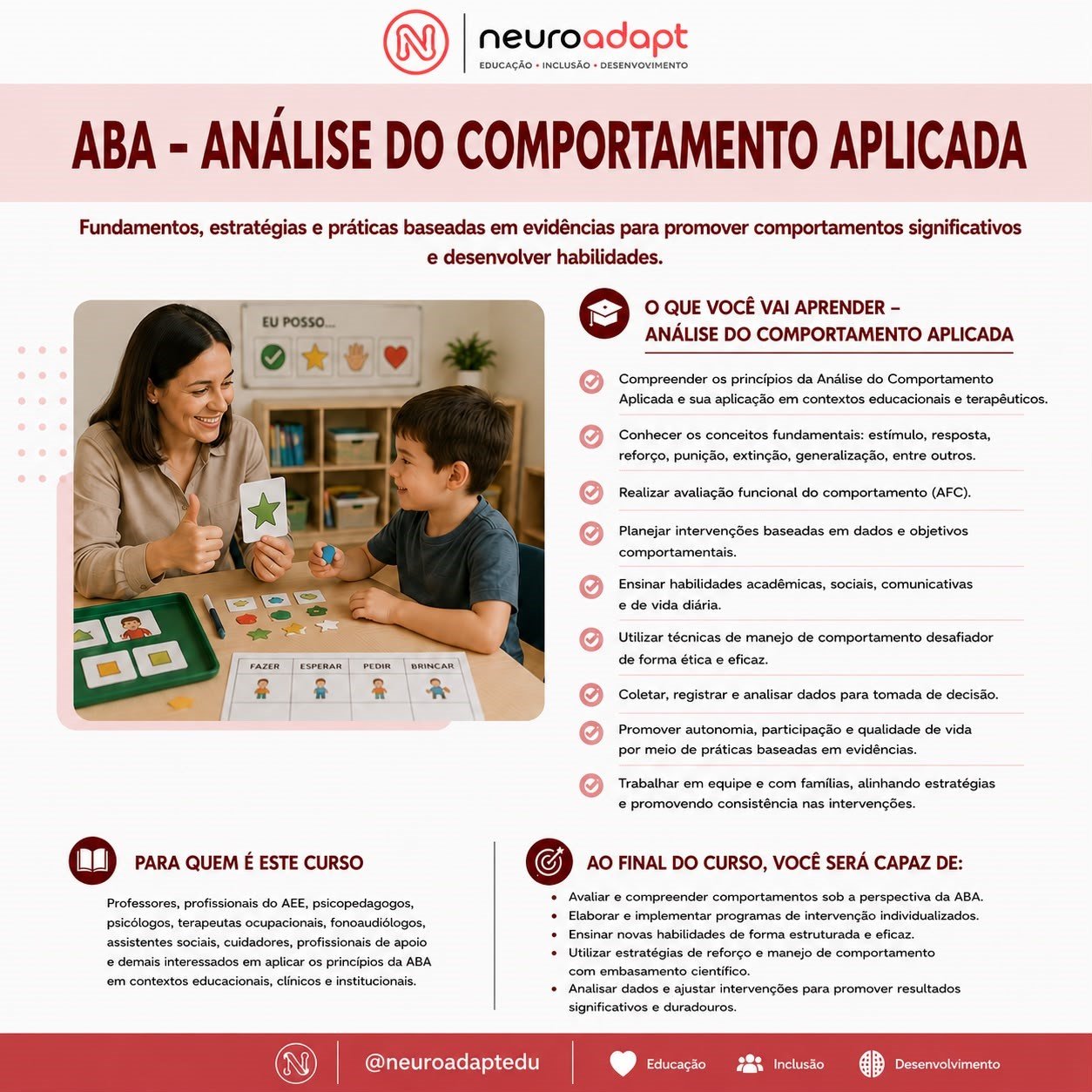 Curso ABA — Análise do Comportamento Aplicada