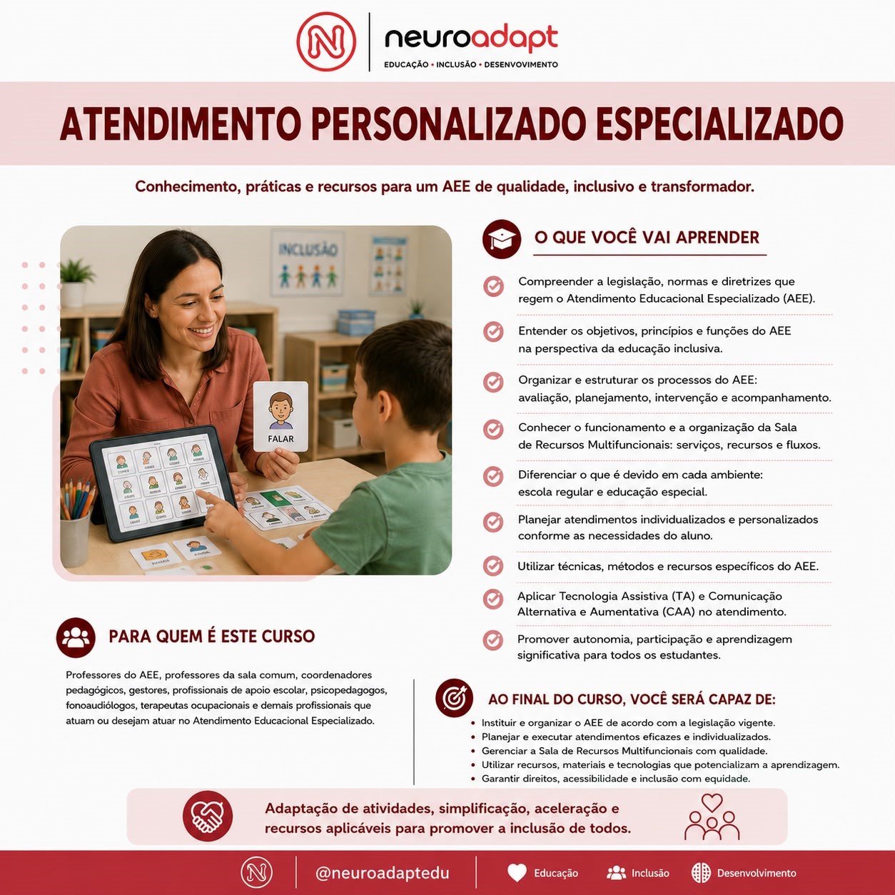 Curso Atendimento Educacional Especializado — AEE