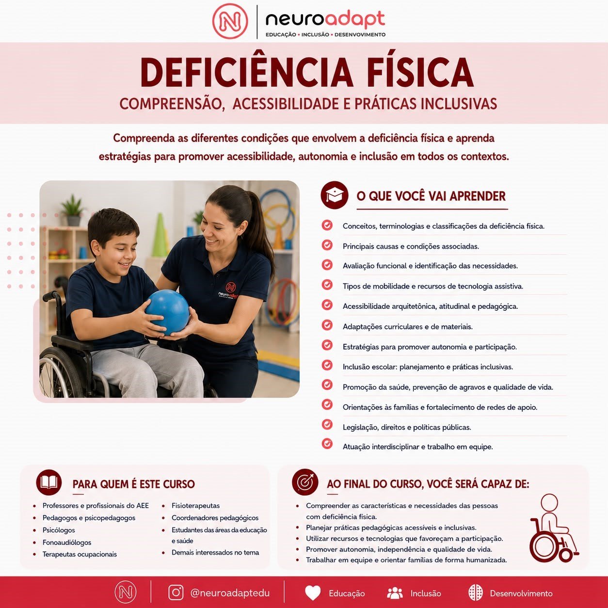 Curso Deficiência Física – D.F.