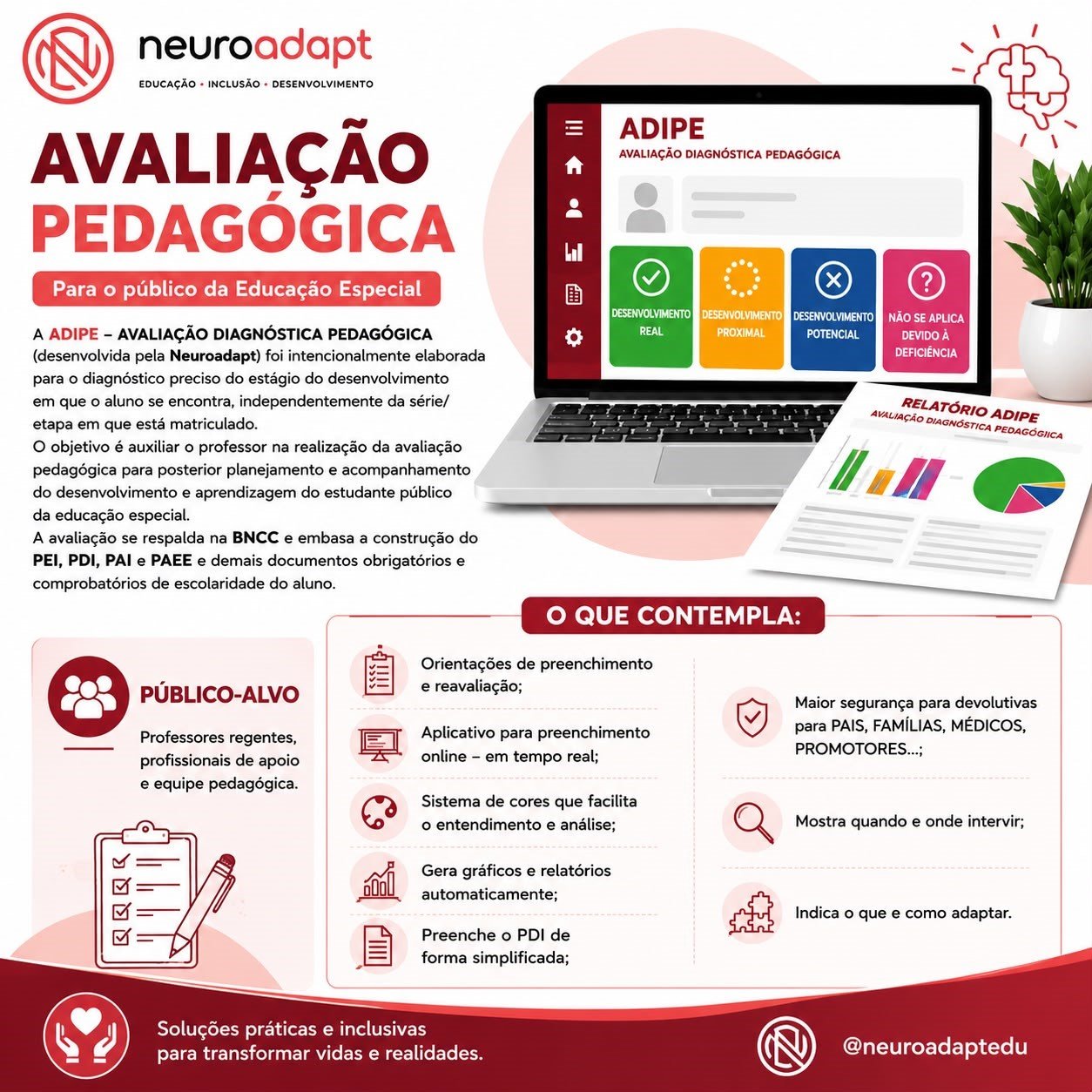Curso ADIPE — Avaliação Diagnóstica Pedagógica
