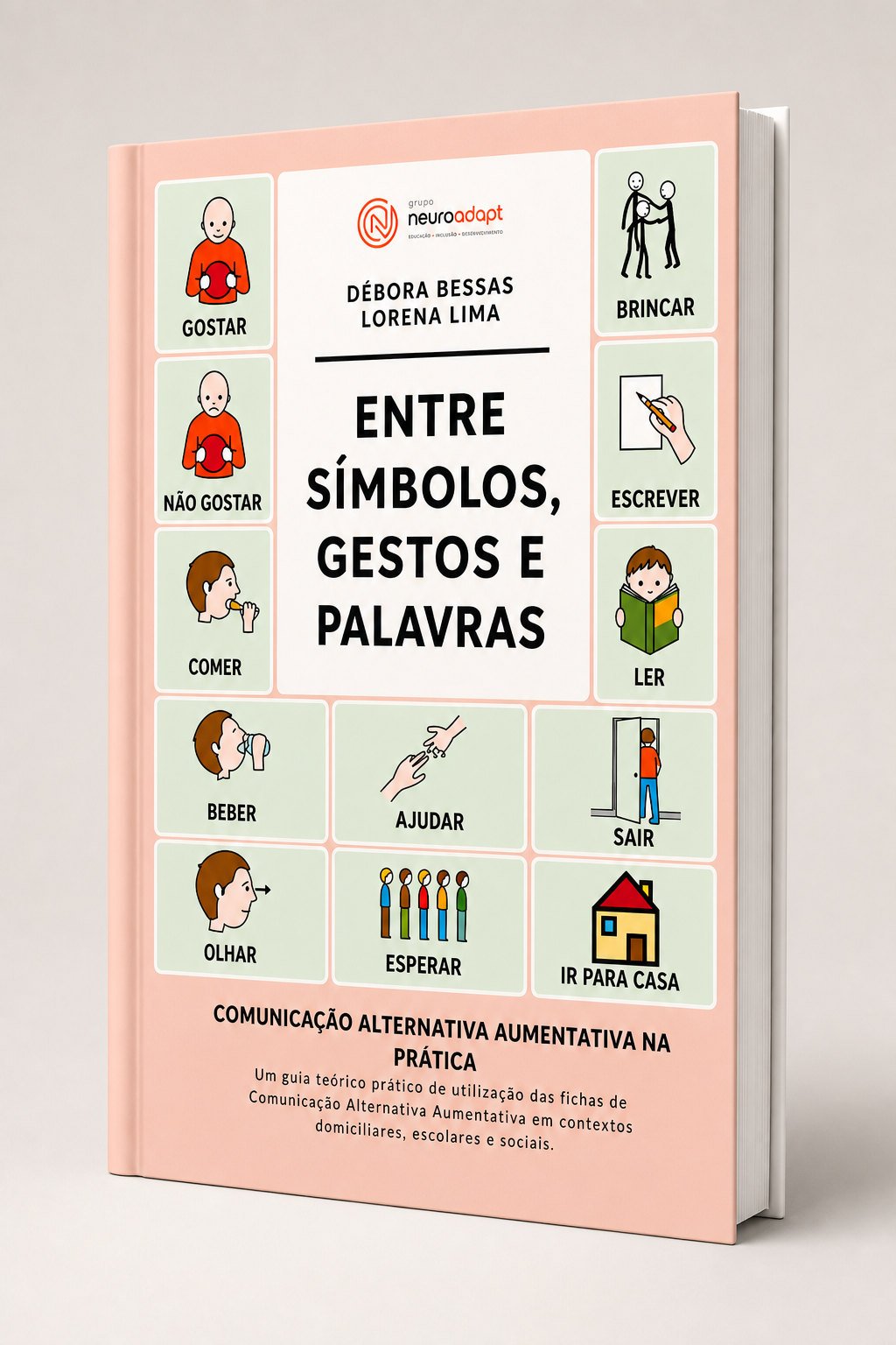 Capa de Entre Símbolos, Gestos e Palavras