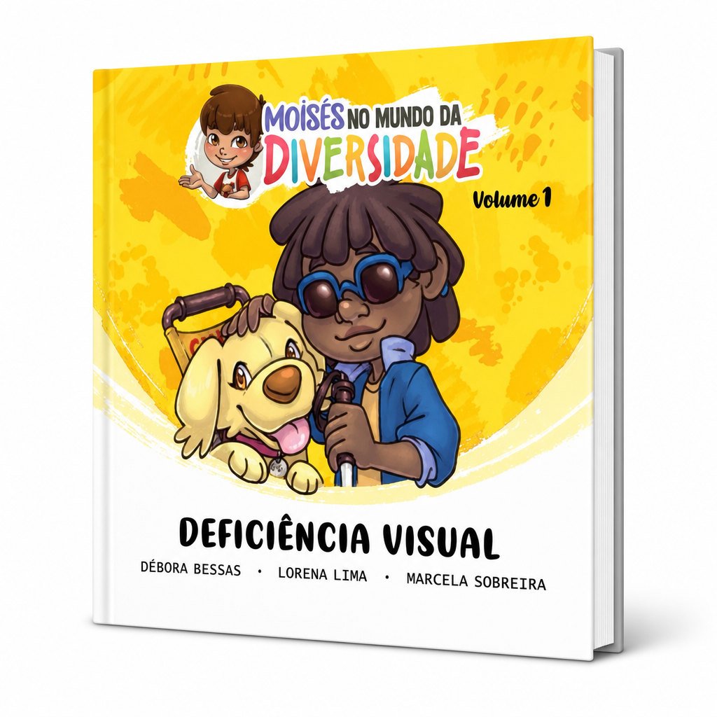 Capa — Moisés no Mundo da Diversidade: Volume 1 — Deficiência Visual