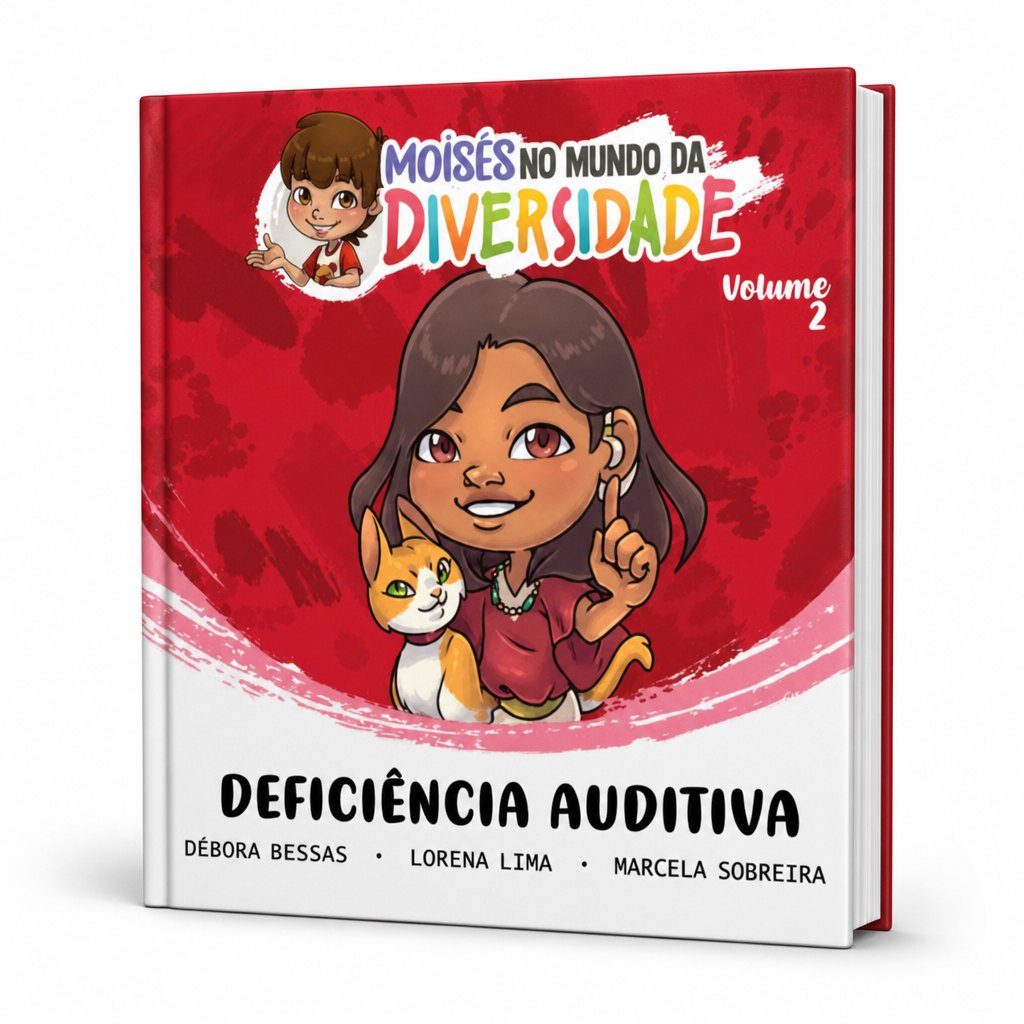 Capa — Moisés no Mundo da Diversidade: Volume 2 — Deficiência Auditiva