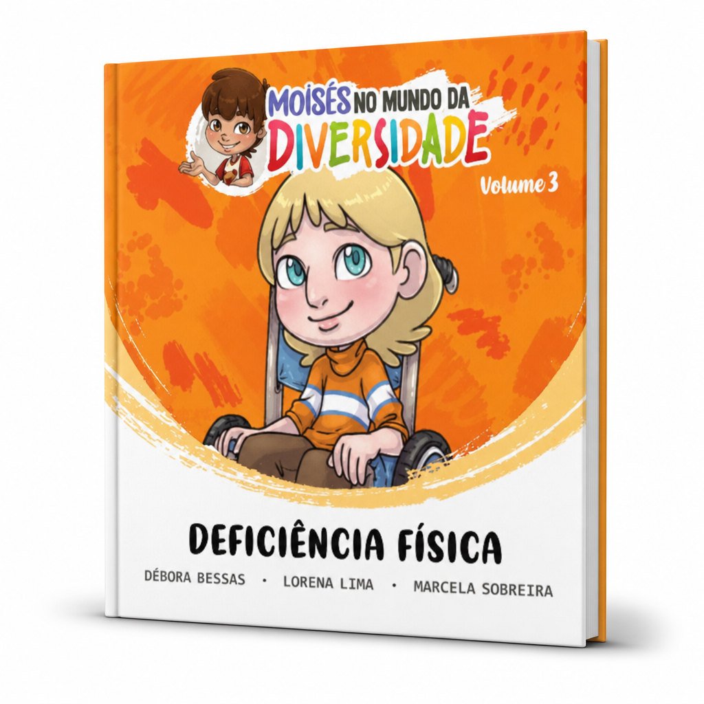 Capa — Moisés no Mundo da Diversidade: Volume 3 — Deficiência Física