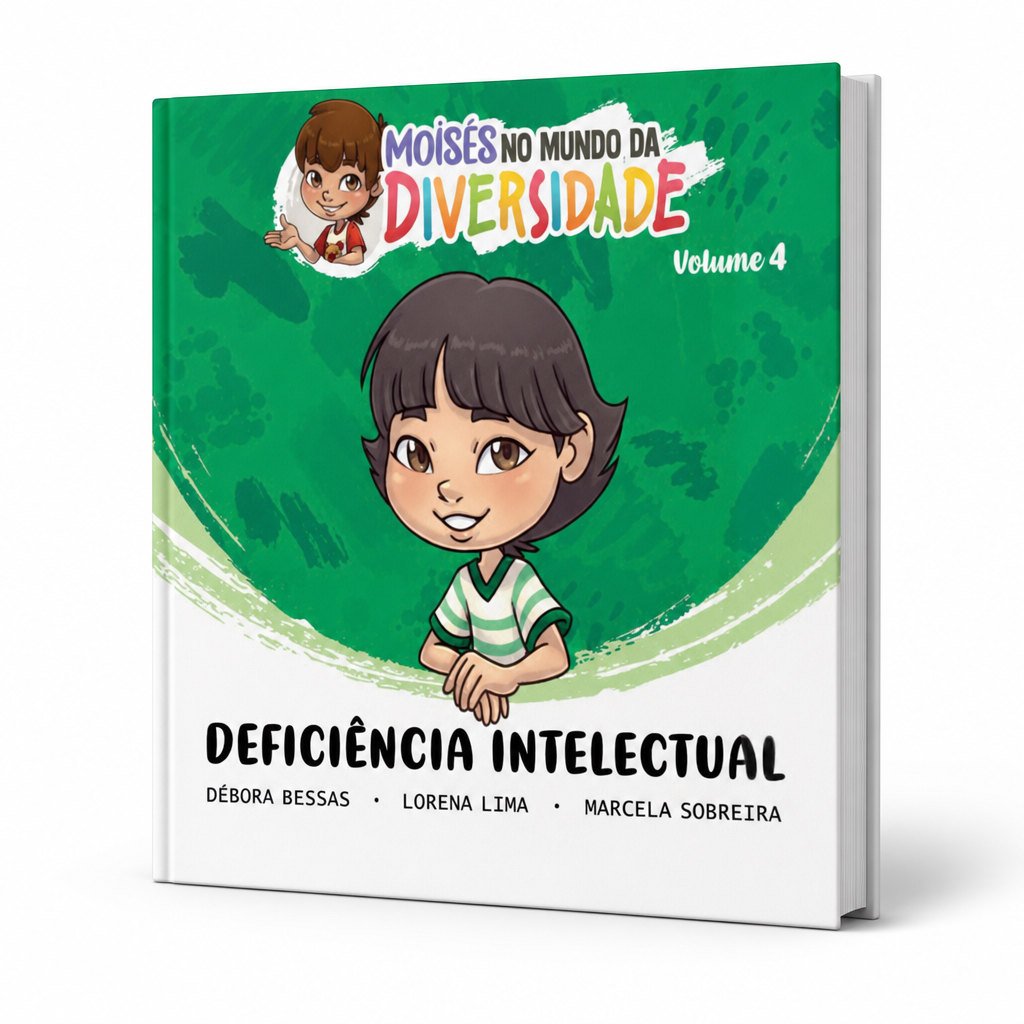 Capa — Moisés no Mundo da Diversidade: Volume 4 — Deficiência Intelectual