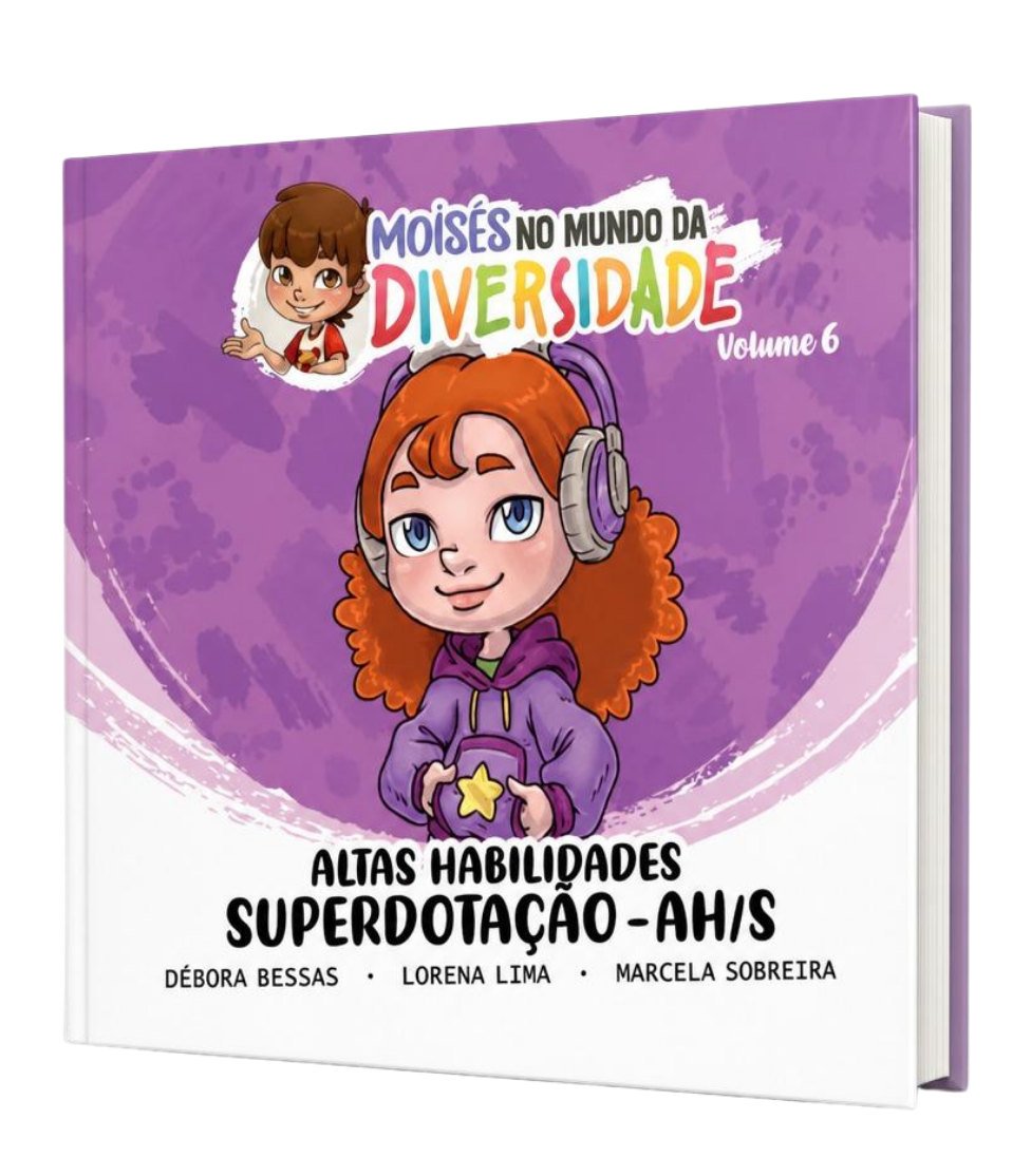 Capa — Moisés no Mundo da Diversidade: Volume 6 — Altas Habilidades/Superdotação (AH/S)