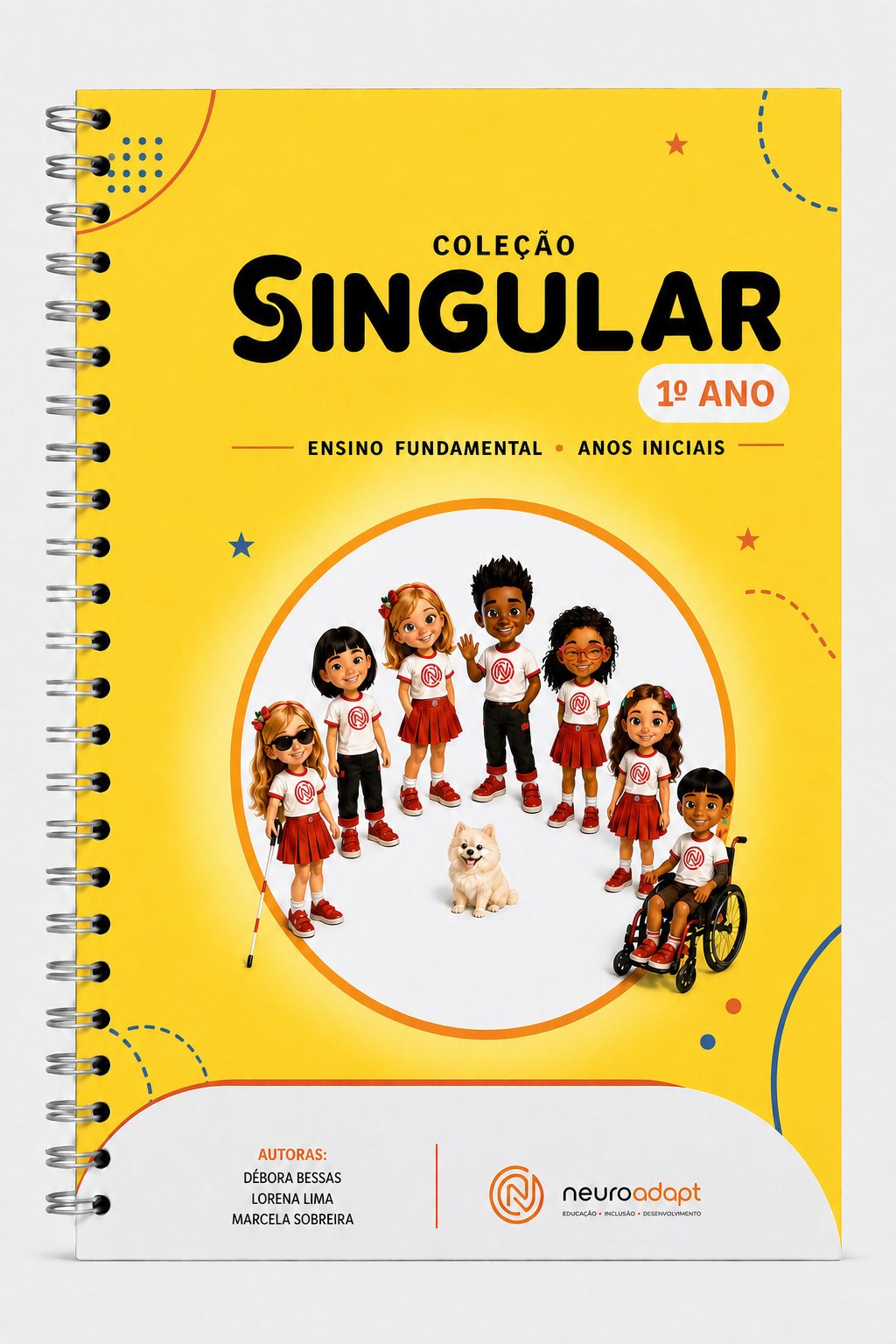 Capa — Coleção Singular: 1º ano