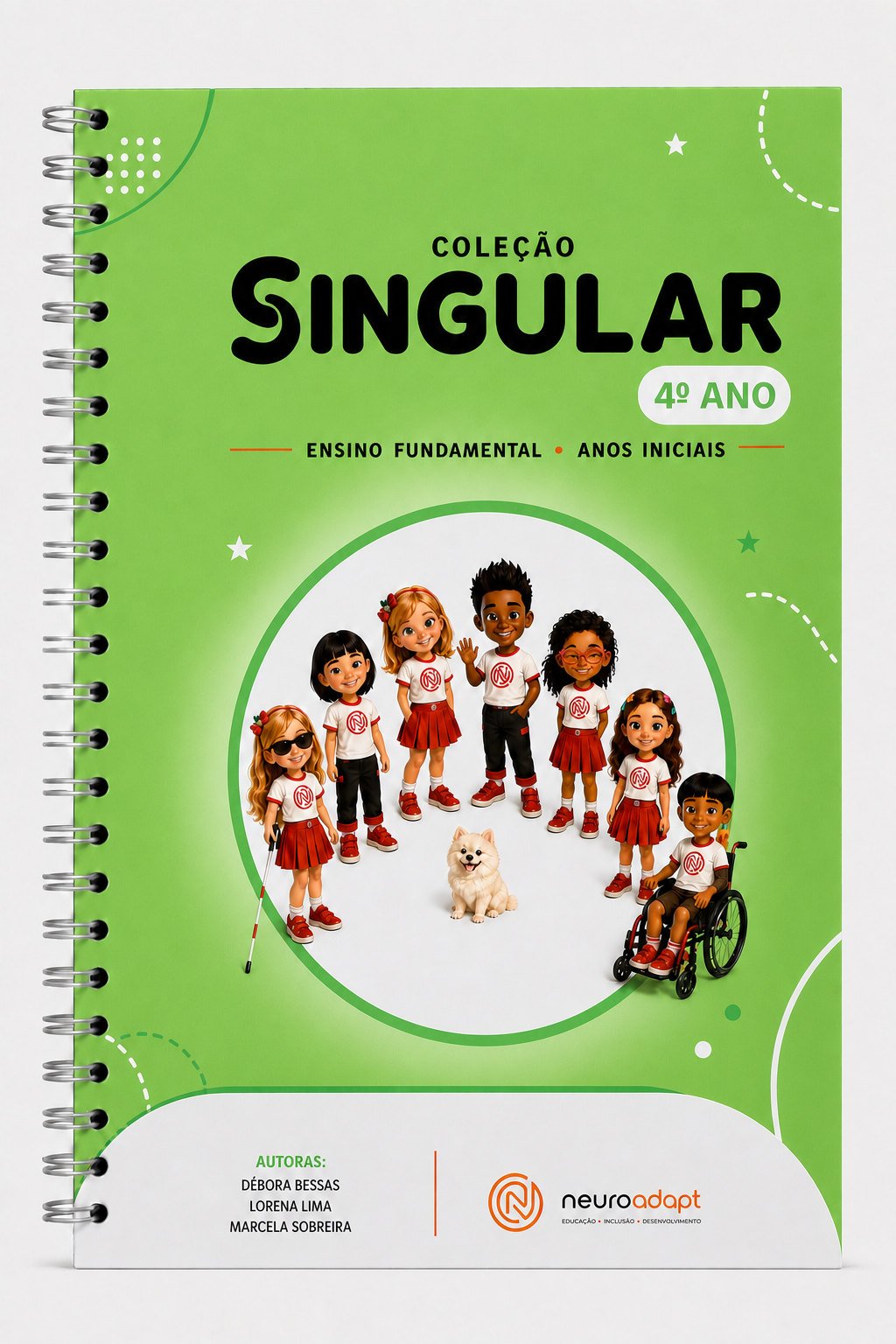 Capa — Coleção Singular: 4º ano