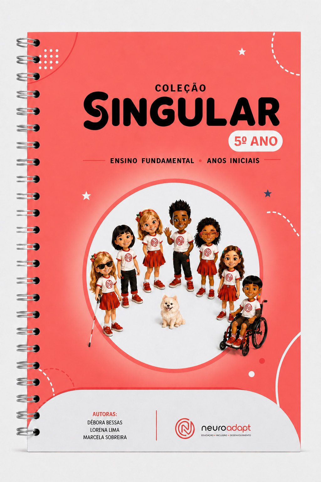 Capa — Coleção Singular: 5º ano